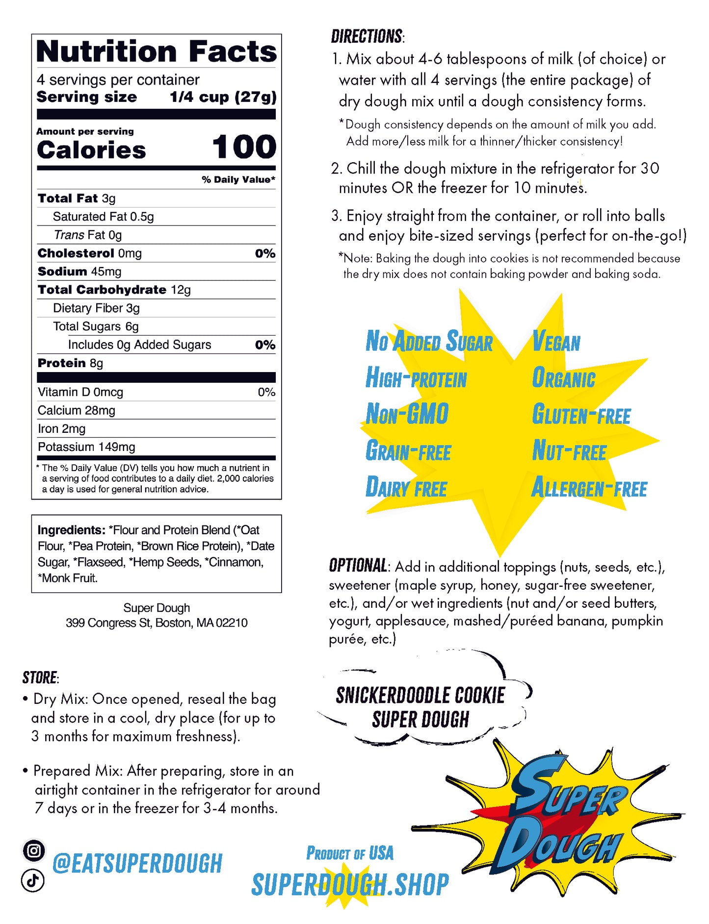 Snickerdoodle Cookie Super Dough